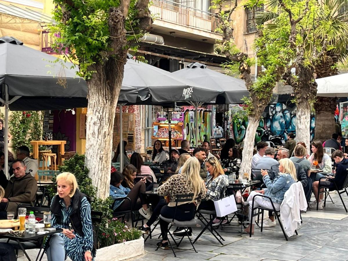 Aris Neos Kosmos Apartamento Atenas Exterior foto